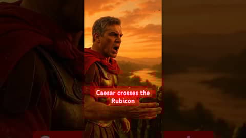 Julius Caesar Crosses the Rubicon Julius Caesar Crosses the Rubicon