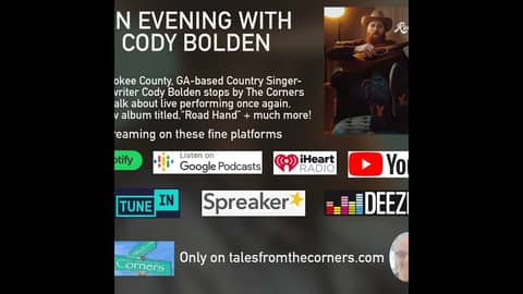 Cody Bolden, Georgia Singer/Songwriter/Musician Cody Bolden, Georgia Singer/Songwriter/Musician