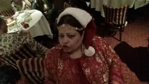 Christmas Gala where I was awarded the best dressed female.In this party