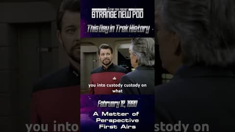 On this day in #startrek history, 35 years ago #startrektng “A Matter of Perspective was released!
