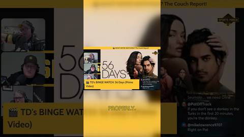 #56Days #PrimeVideo #StreamingReview #ThrillerSeries #WhatToWatch #BingeWatch #SportsPorch #steelers