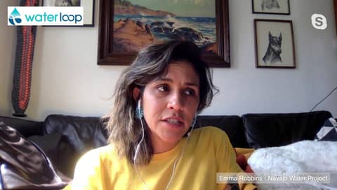 waterloop drops: Emma Robbins on Navajo Having to Haul Water to Home waterloop drops: Emma Robbins on Navajo Having to Haul Water to Home
