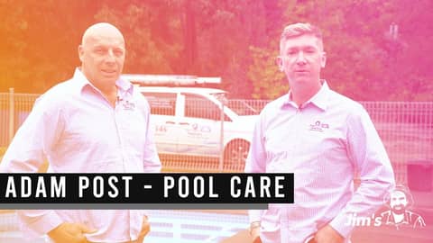 Poolside chats with Brett Blair and Adam Post from Jim's Pool Care and Mobile Shops | 131 546 | Poolside chats with Brett Blair and Adam Post from Jim's Pool Care and Mobile Shops | 131 546 |