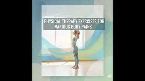 Physical Therapy Exercises for Various Body Pains  Your Guide to Relief and Recovery