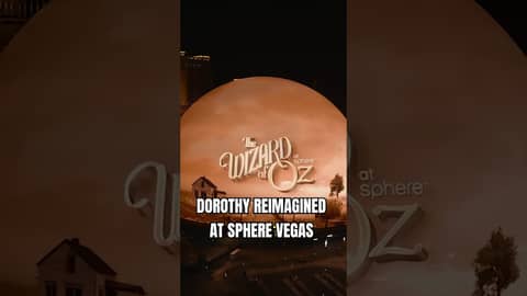 SPHERE Vegas will reimagine the 1939 Classic The Wizard of Oz #lasvegas