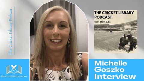 Michelle Goszko - Special Guest On The Cricket Library Podcast