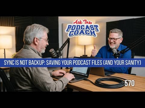 Sync Is Not Backup: Saving Your Podcast Files (and Your Sanity)