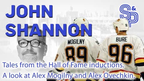 NHL Hall of Fame inductions. Mogilny getting in, and Ovechkin going for the Great One.