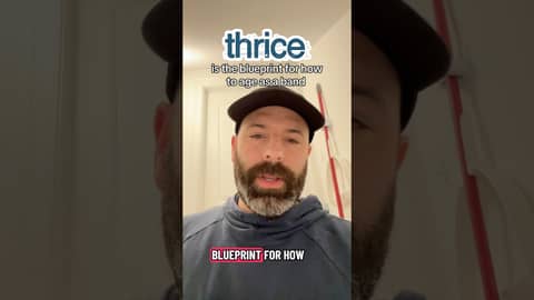 Showing some @ThriceOfficial love - the blueprint for how to age as a band #thrice #posthardcore