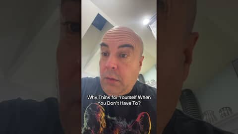 Why Think for Yourself If You Don’t Have To?? #god #jesus #bible #deconstruction #exchristian