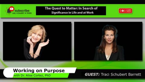 The Quest to Matter: In Search of Significance in Life and at Work (Working on Purpose)