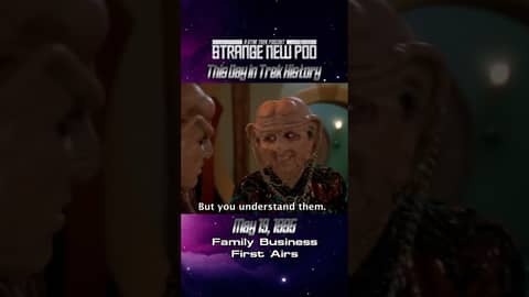 In two days, in #startrek history, #startrekds9 Family Business first aired! #onthisday #otd