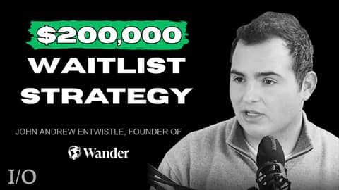 How Great Founders SELL Before They BUILD — An Exceptional Startup Chat w/ The Founder of Wander How Great Founders SELL Before They BUILD — An Exceptional Startup Chat w/ The Founder of Wander