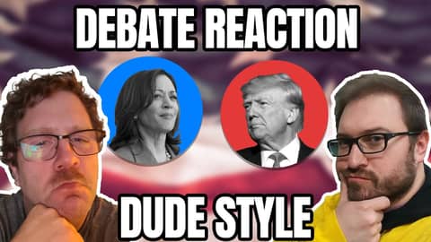 The Dudes React to the Trump Harris Debate