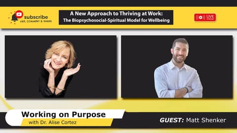 A New Approach to Thriving at Work: The Biopsychosocial-Spiritual Model for Wellbeing