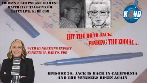 Hit the Road Jack: Finding the Zodiac 20 Jack is Back in California and the Murders Begin Again