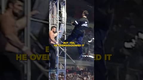 Shane McMahon's WILD Bump Off The Tron 🤯