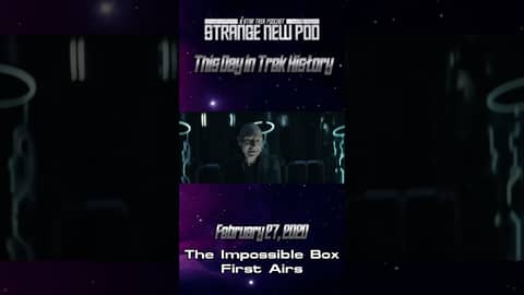 Yesterday in #startrek history, #startrekpicard The Impossible Box aired! #onthisday #otd