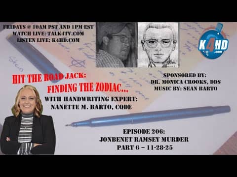 Episode 206: JonBenet Ramsey Murder Part 6 – 11-28-25