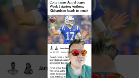 Daniel Jones is Colts QB1, this Fantasy Star is about to EXPLODE!