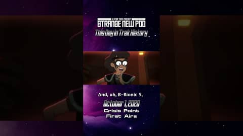 This week in #startrek history, #startreklowerdecks Crisis Point first aired! #onthisday #otd