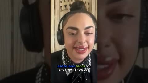 The best education sometimes comes from real-world experience.