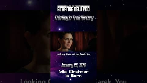 Mia Kirshner & James Frain as Amanda & Sarek in Discovery 207, “Lights and Shadows.” #startrek