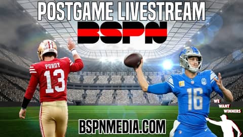 49ers Vs. Lions NFC Championship Post Game Livestream | We Want Winners 49ers Vs. Lions NFC Championship Post Game Livestream | We Want Winners