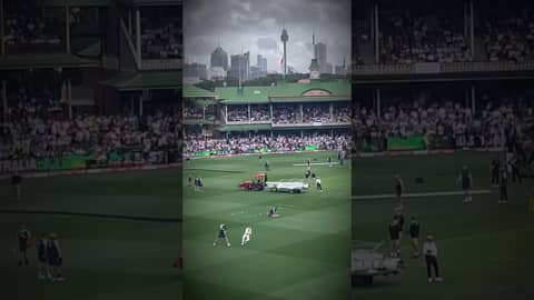 Marnus Labuschagne putting in the hard work in preparation for the SCG test match against India 🏏