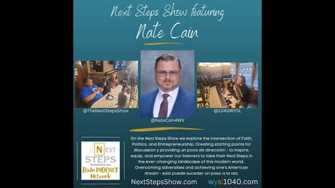 Next Steps Show featuring Nate Cain