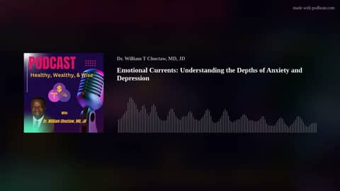 Emotional Currents: Understanding the Depths of Anxiety and Depression