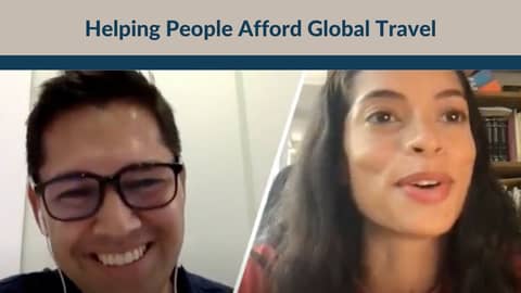 Combining financial services and data-driven insights to help people afford global travel