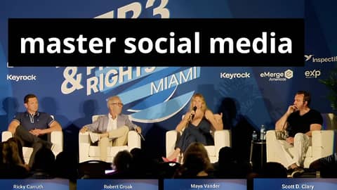 Mastering Social Media (Propy Web 3 Summit w/ Robert Croak, Maya Vander, Ricky Carruth)