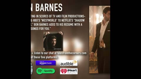 Actor/Singer/Songwriter Ben Barnes Actor/Singer/Songwriter Ben Barnes