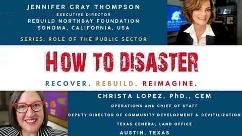 S02-E09 - Serving Communities after Disaster with Christa López PhD CEM How to Disaster Podcast S02-E09 - Serving Communities after Disaster with Christa López PhD CEM How to Disaster Podcast