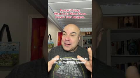 When Stress Doesn’t Dissipate! #podcast #stress #mentalhealth #positivevibes