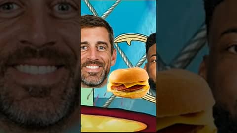 Mike Williams trying Pork Roll, Egg & Cheese in his meeting with the Jets