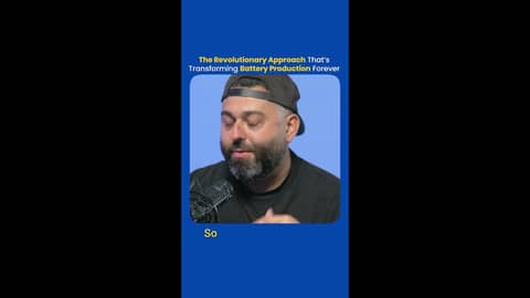 His Battery Tech Could Change Every Device We Use, Watch Investors React to His Pricing Strategy 🔋