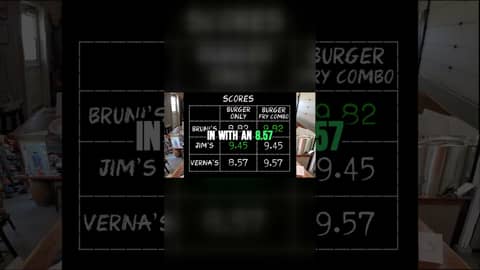 The Burger Battle Vernas vs Brunis  Who Takes the Crown