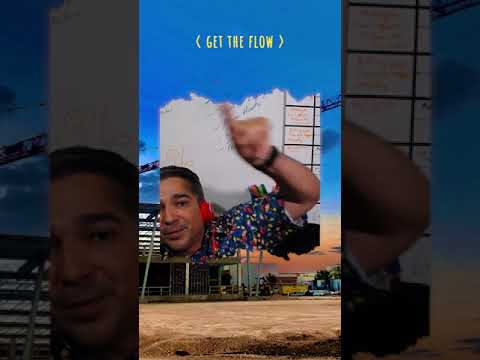 A celebration for achieving flow on a project