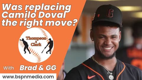 Was replacing Camilo Doval as closer the right move? | Thompson 2 Clark