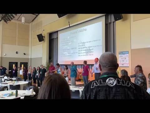 WLS2024 - Closing song, Hawai'i Aloha