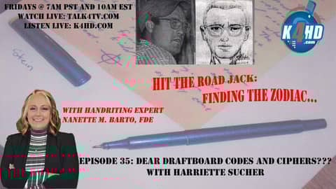 Dear Draftboard Codes and Ciphers with Harriette Sucher