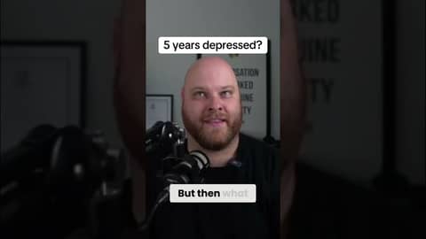 I spent 5 years depressed? #depressiontiktok #depressionanxiety #mentalhealth #mentalhealthawareness