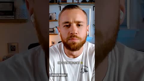 Imposter syndrome? All part of growth. You’re right where you need to be.