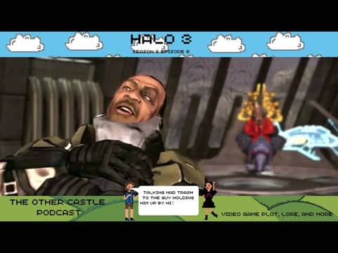 Who is the coolest Halo 3 character? In this scene, it's not Master Chief.