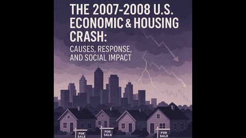 The 2007 2008 US Economic and Housing Crash Causes Response and Social Impact