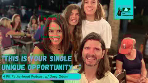 "This is Your Single Unique Opportunity..." w/ Joey Odom
