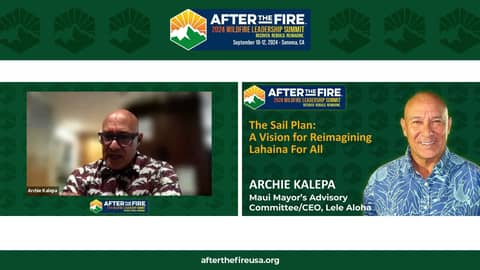 Day 1: The Sail Plan: A Vision for Reimagining Lahaina For All with Archie Kalepa
