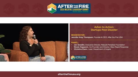 Ashes to Action: Startups Post-Disaster